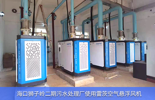海口獅子嶺二期污水處理廠使用雷茨空氣懸浮風(fēng)機.jpg